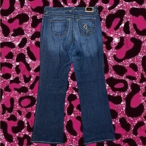 2000s Baby Phat Low rise blue bootcut jeans